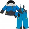 Комплект куртка + полукомбинезон CHICCO, Синий, размер 104 09076101000025-104