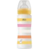 Бутылочка пластиковая CHICCO WB YELLOW GIRL, 330 мл быстрый поток 00028637110000