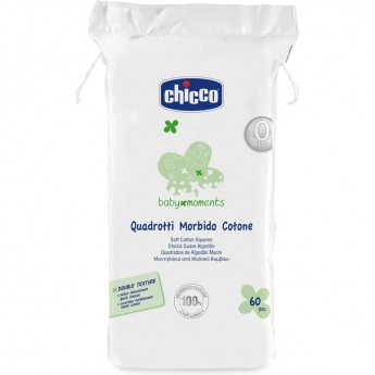Диски ватные CHICCO BABY MOMENTS, белый