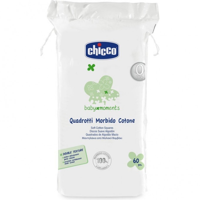 Диски ватные CHICCO BABY MOMENTS, белый 00002654000000