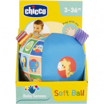 Игрушка CHICCO "Мягкий мячик", Разноцветный