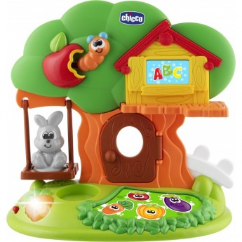 Игрушка говорящая CHICCO домик Bunny House (Банни Хаус), Разноцветный