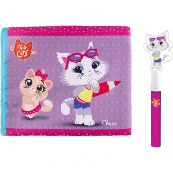 Игрушка-книжка мягкая CHICCO Milady, Розовый