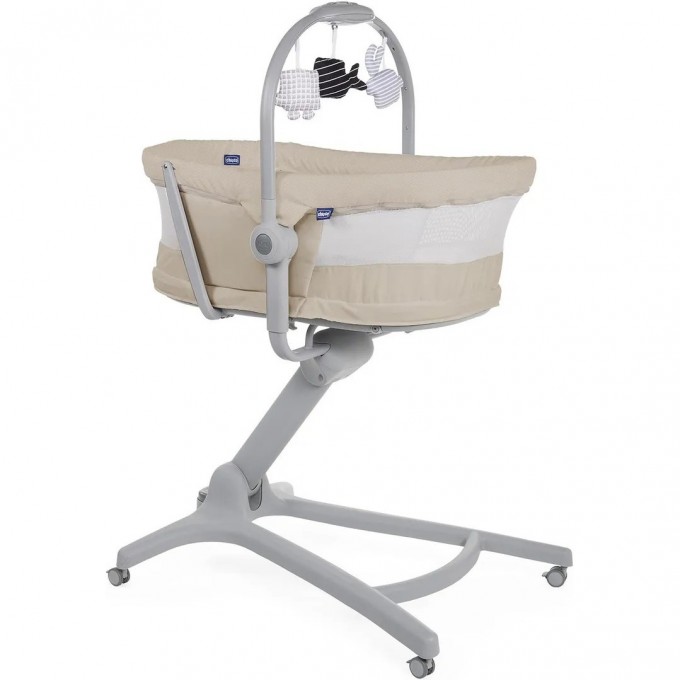 Кроватка-стульчик CHICCO BABY HUG - 4 IN 1 AIR BEIGE 79193010000