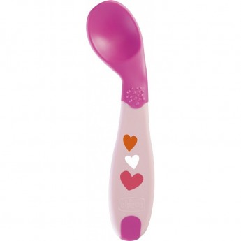 Ложка CHICCO BABY'S FIRST SPOON, Розовый