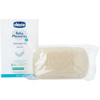 Мыло CHICCO BABY MOMENTS 100 гр