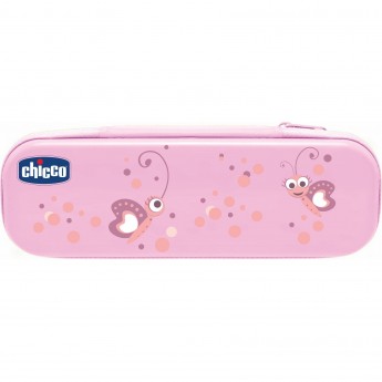 Набор детский CHICCO для чистки зубов (розовый)