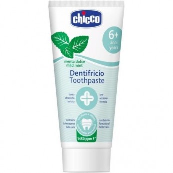Зубная паста CHICCO с мятным вкусом 6 лет+ флуорин
